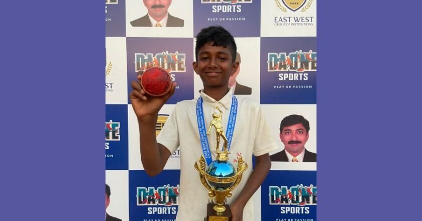 CN Ravikiran Memorial Sports Carnival, an under-13 Cricket Tournament concluded with huge success at East-West Center for Sporting Excellence by Da One Sports
