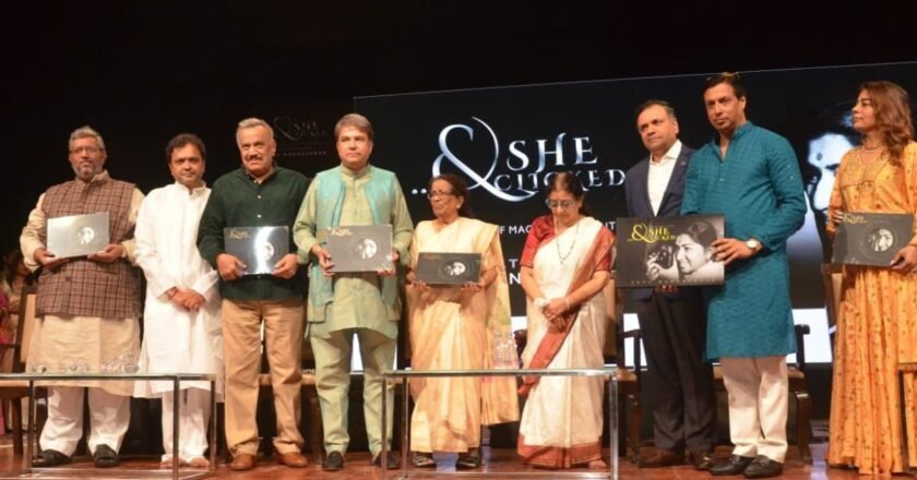 Lata Mangeshkar’s Extraordinary Legacy Explored in ‘…And She Clicked’ Book Launch Spectacle