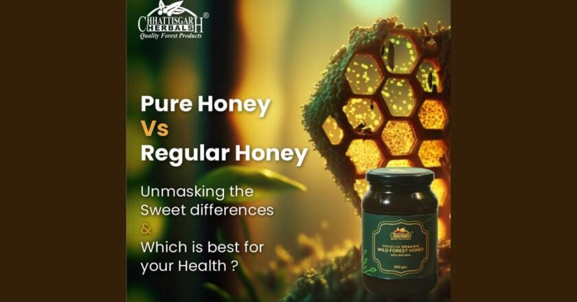 Pure Honey vs. Regular Honey Unmasking the Sweet differences & Which is best for your Health