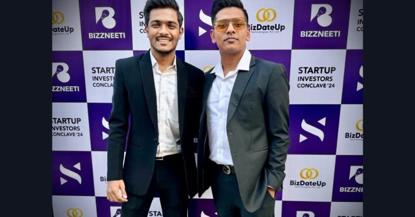 Young Titans Jeet Chandan & Meet Jain Spearhead BizDateUp’s $25Mn AIF CAT 1 Fund Announcement at Prestigious Startup Investment Conclave