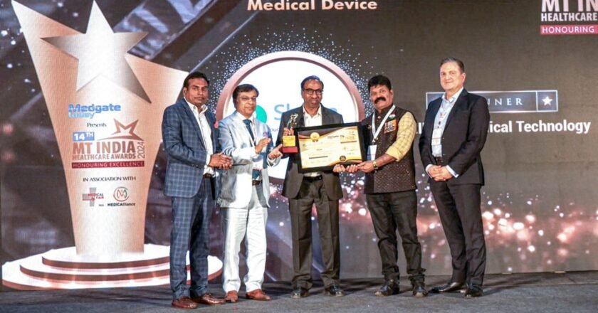 Shalya Emerges as the Leading Brand in Medical Device Sector at the 14th MT India Healthcare Awards 2024