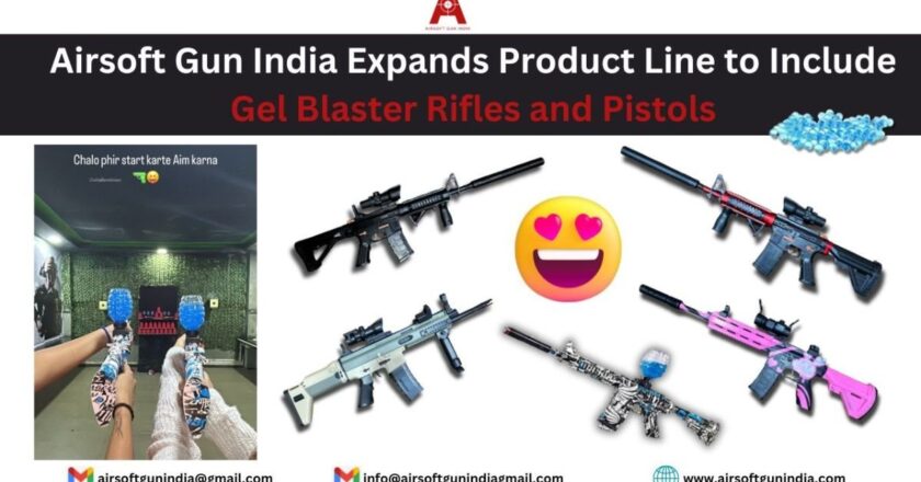 Airsoft Gun India Expands Product Line to Include Gel Blaster Rifles and Pistols