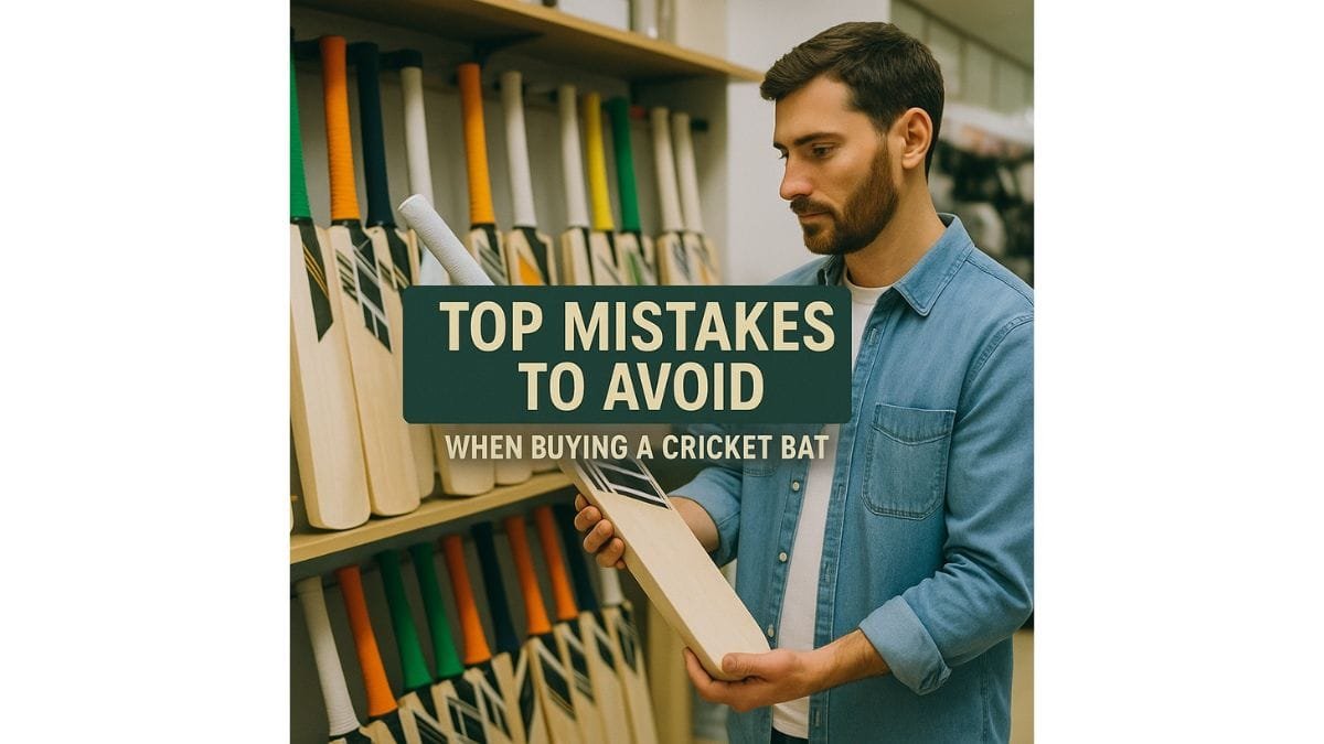 Top Mistakes to Avoid When Buying a Cricket Bat Online – sportsgear24x7 Shares Crucial Tips