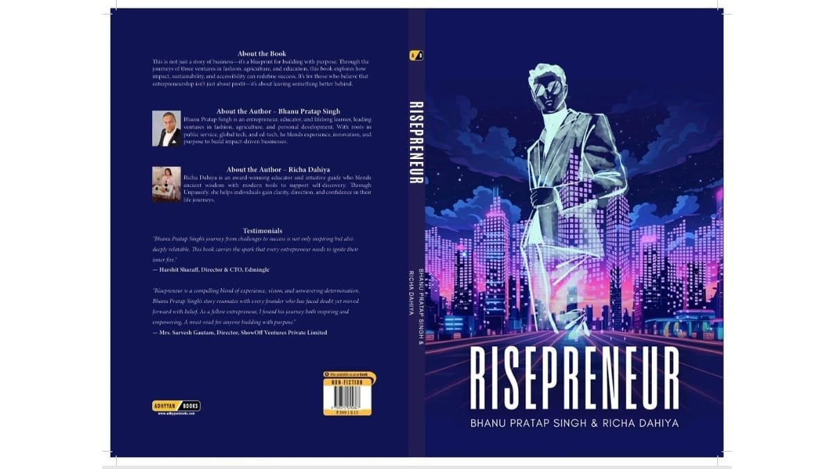 ‘Risepreneur’ by Bhanu Pratap Singh Launches Globally on E-commerce; A Transformational Guide for Aspiring Entrepreneurs