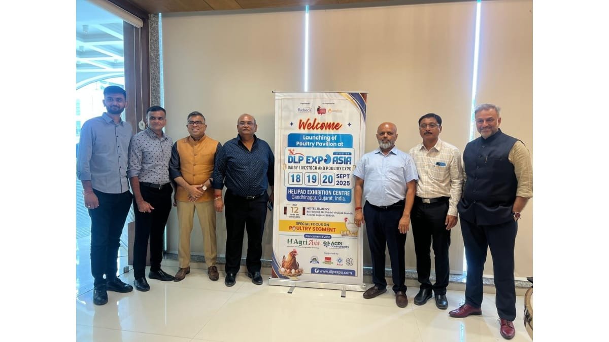 13th Dairy Livestock & Poultry Expo Asia 2025 to be Held from 18–20 September at Helipad Exhibition Centre, Gandhinagar, Gujarat