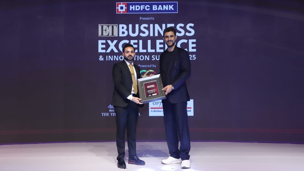 Nikhil Chandan Honoured as ‘Promising Young Business Leader’ at ET Business Excellence & Innovation Summit 2025