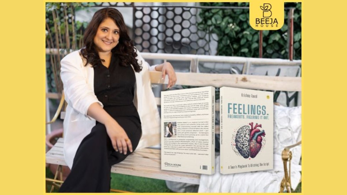 Krishna Raval Invites Teens on a Journey from Chaos to Clarity with her book “Feelings Freakouts Figuring It Out”, published by Beeja House