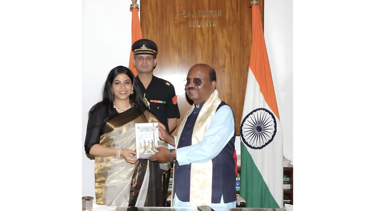 Dr. Sohini Sastri, 2-Time President Award-Winning Astrologer, Life Coach and Philanthropist, Meets Hon’ble Governor of West Bengal Dr. C. V. Ananda Bose