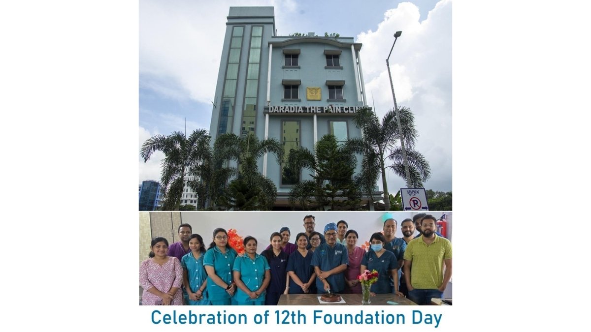 Daradia Marks Foundation Day, Honoring Prof. P. Prithvi Raj and a Decade of Growth in Pain Medicine