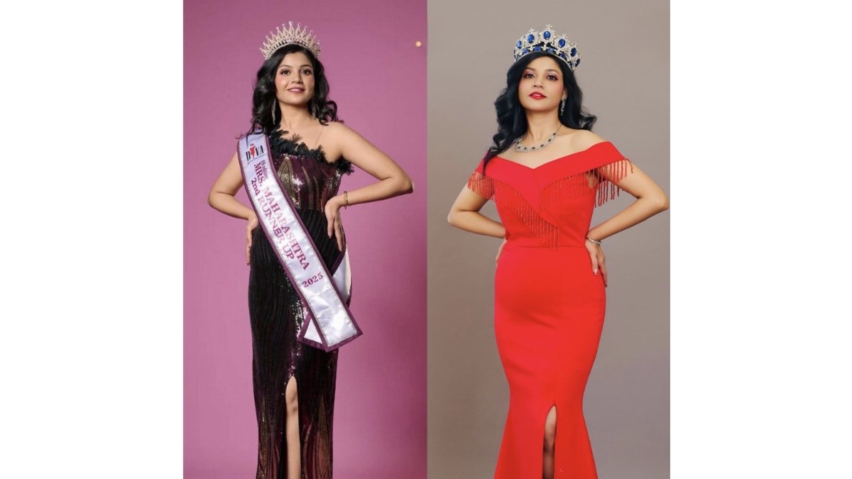 City’s Kathak Dancer Lata Pandey won the 2nd Runner-Up title in the Silver Category At Diva Pageant 2025