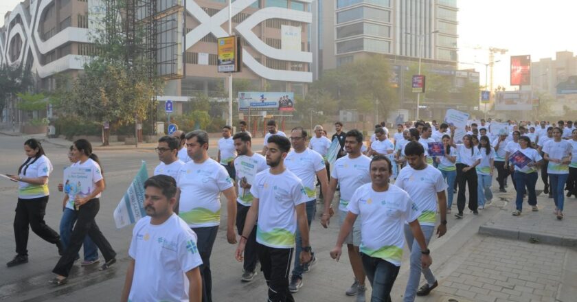 Sterling Hospitals’ Sindhubhavan Unit Spearheads Major Cancer Awareness Walkathon with Rotary Club