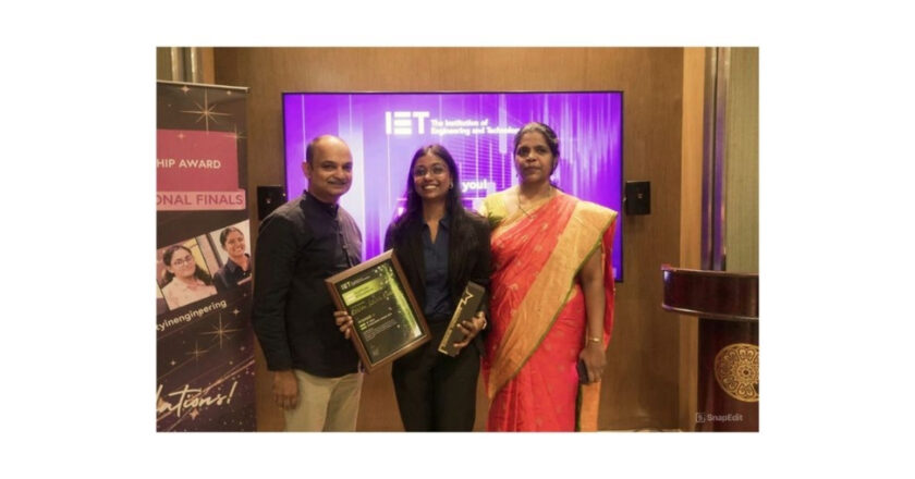 Chennai Engineering Student Wins IET Scholarship for Solar-Powered Health Screening Kiosk