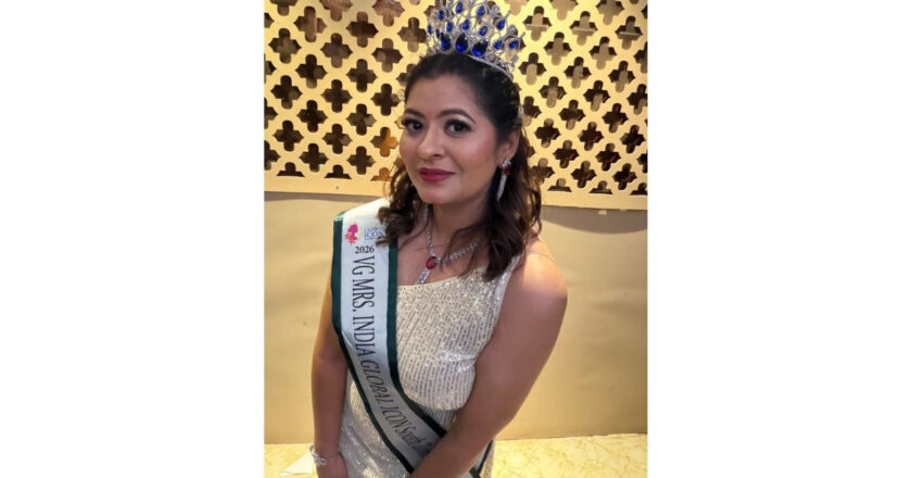 Vibhuti Paliwal Crowned VG Mrs India Global Icon South Zone 2026, Inspiring Women to Dream Fearlessly