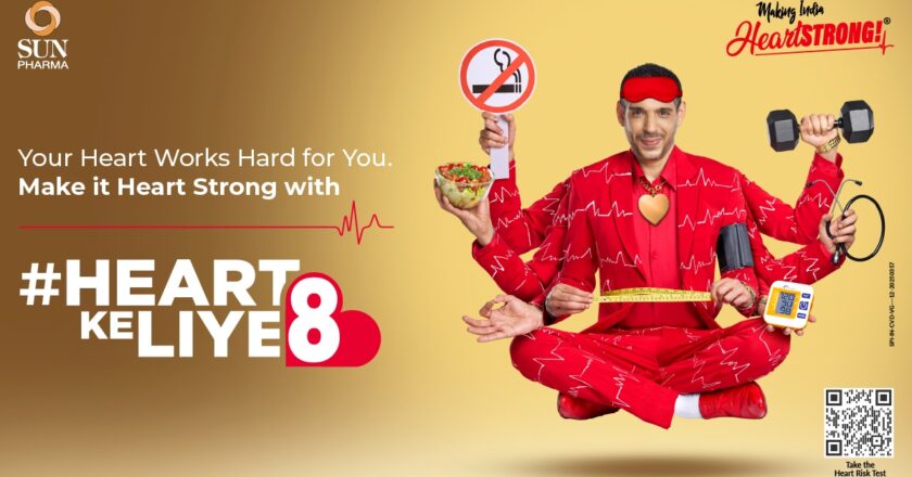 Sun Pharma’s ‘Heart ke Liye 8 – Making India Heart Strong’ campaign crosses 24.1 million views, amplifying heart health awareness