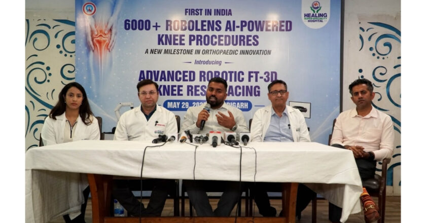 Healing Hospital crosses over 6,000 AI-based RoboLens knee procedures, launches advanced robotic FT-3D programme