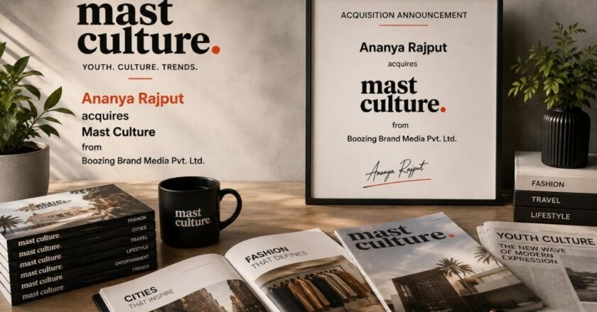 Ananya Rajput Acquires Mast Culture, Announces New Vision for a Global Youth Culture and Lifestyle Media Platform