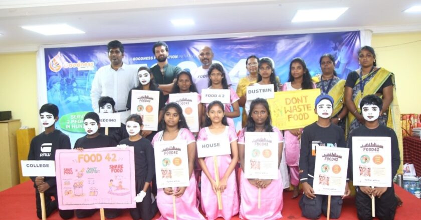 Actor Santhosh Prathap Joins Goodness Foundation to Launch ‘Food42’ Campaign for a Hunger-Free World