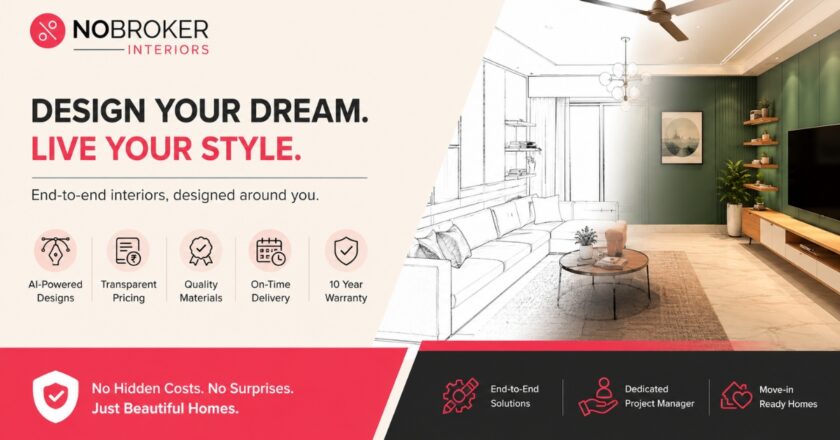 No More Traditional Interiors: NoBroker Interiors Is Shaping Homes With Tech and Transparency