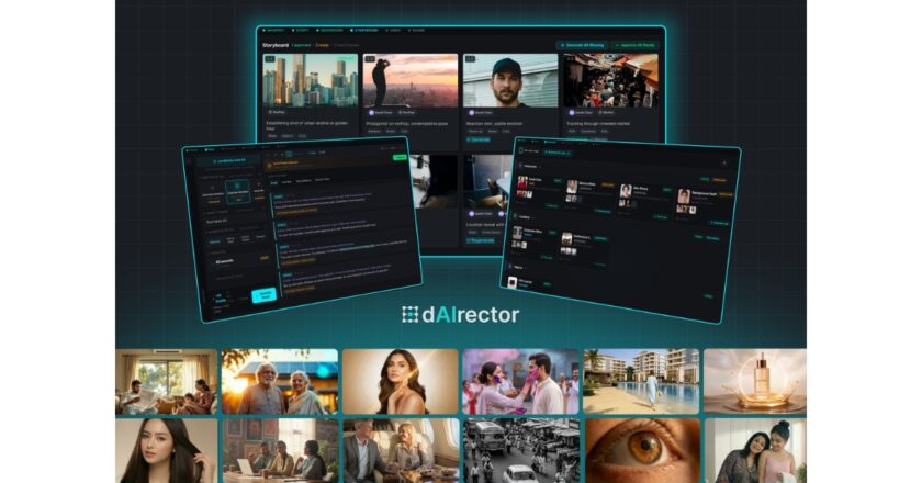 IndieVisual Launches dAIrector: From Brief to Professional AI Ad Film in Hours, Not Weeks