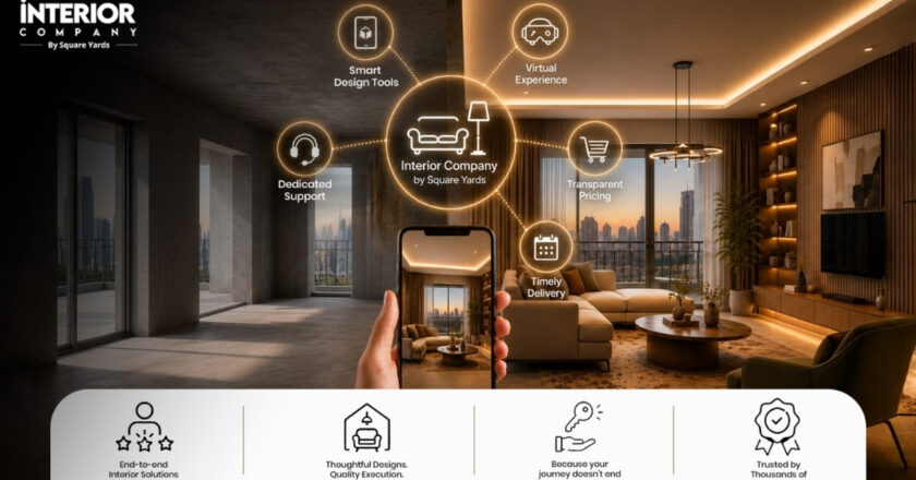 Interior Company by Square Yards Redefines the Post-Possession Journey with Tech-driven Interior Solutions