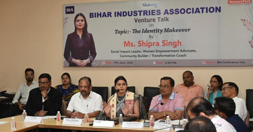 Mrs. Universe Creativity 2023 Shipra Singh Inspires Entrepreneurs and Business Leaders at Bihar Industries Association with Her Signature Program, “The Identity Makeover”
