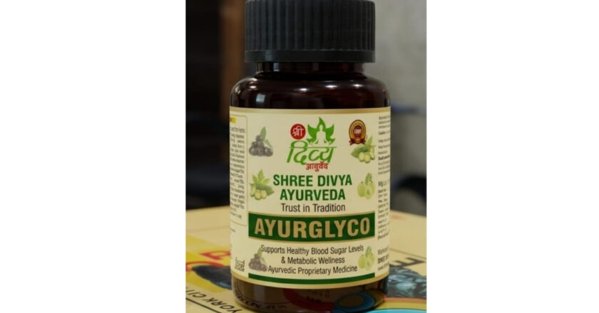 Shree Divya Ayurved Introduces AYURGLYCO: An Ayurvedic Approach to Supporting Healthy Blood Sugar Management Use With Shree Divya Ayurved Kabj Amrit Churn