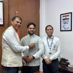 Yogesh Sharma (Shelly) Meets PCI President Devendra Jhajharia and Secretary General Jayawant GH to Discuss Strengthening Para Sports Initiatives
