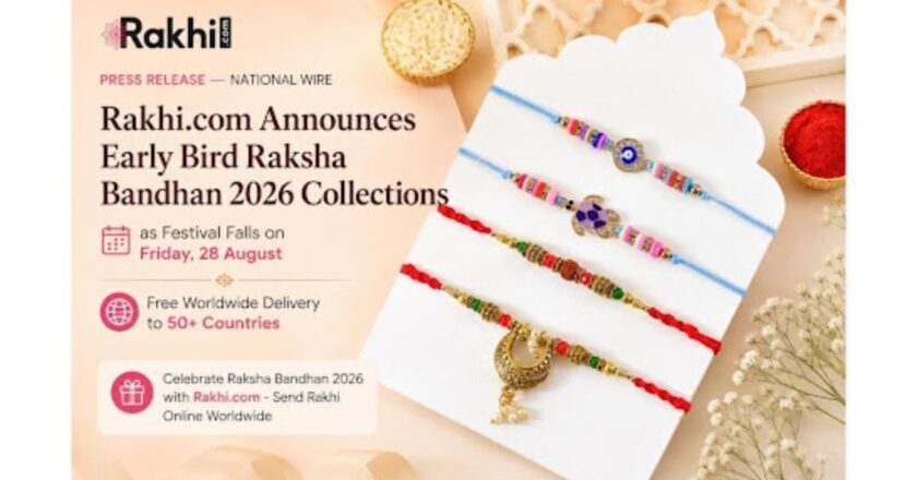 Rakhi.com Announces Early Bird Raksha Bandhan 2026 Collections as Festival Falls on Friday, 28 August – Free Worldwide Delivery to 50+ Countries