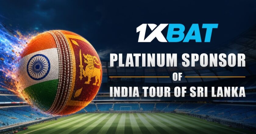 1xBat Named Platinum Sponsor of India’s Tour of Sri Lanka