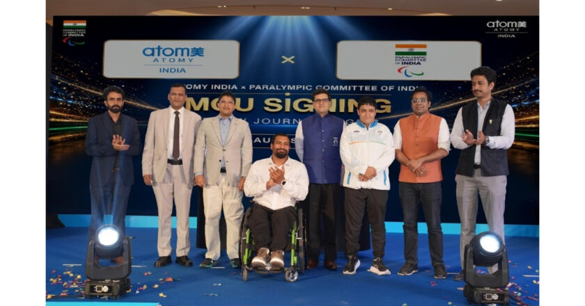 Atomy India Joins Hands with the Paralympic Committee of India as Official Nutrition and Wellness Partner