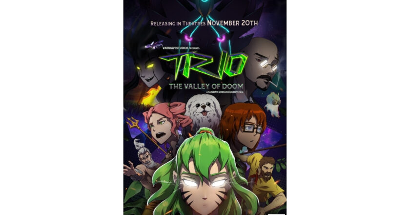 TRIO – THE VALLEY OF DOOM Brings an Original Indian Anime-Style Fantasy Universe to Cinemas on November 20, 2026