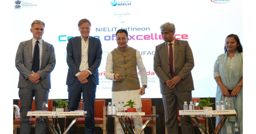 Union Minister of State Jitin Prasada Inaugurates NIELIT–Infineon Centre of Excellence on Semiconductor Manufacturing