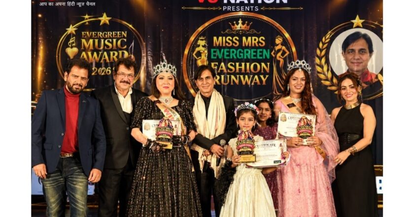 Komal Kataria Crowned Miss Mrs Evergreen Fashion Runway 2026; Celebrities from Film, Music and Fashion Industry Grace the Event