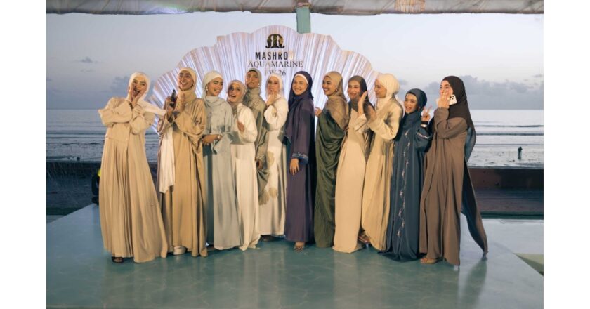 Gauahar Khan unveils Mashroo’s Aquamarine FW’26 collection celebrating the modern woman’s take on modest fashion