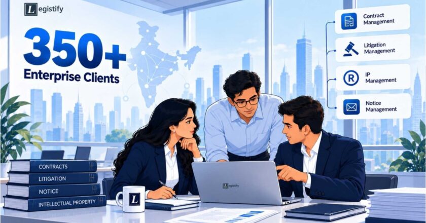 Legistify Crosses 350+ Enterprise Clients as AI Adoption Reshapes India’s Legaltech Market