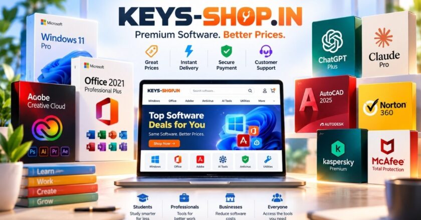 Keys-Shop.in: Making Premium Software More Affordable for Students, Professionals and Businesses